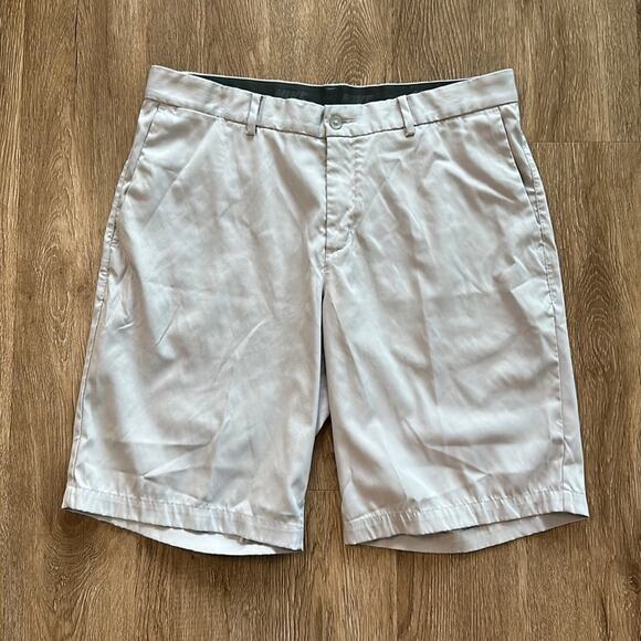 Nike Dri-Fit Golf 10" Shorts Size 34 Gray - Picture 1 of 6